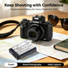 Battery for Canon SX740 HS, Powershot G5X, Powershot G7X 3.7V 1100mAh