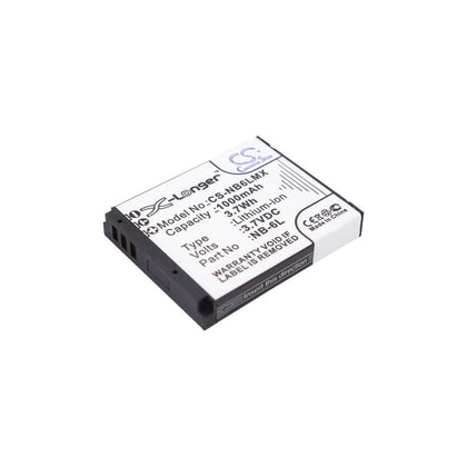 Battery for Canon IXY 10S, IXY 30S, IXY 31S 3.7V 1000mAh