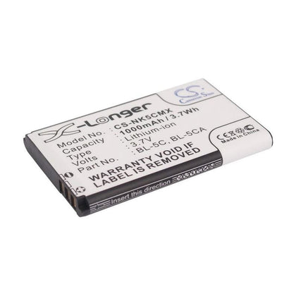 Battery for Teltonika GH3000, GH4000, MH2000 GPS 3.7V 1000mAh