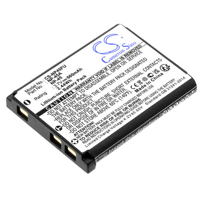 Battery for Fujifilm FinePix J10, J100, J110W, J150W 3.7V 660mAh
