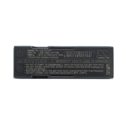 Battery for Pentax Optio Z10 3.7V 700mAh