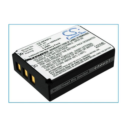 Battery for Fujifilm Finepix F305, Finepix SL240, Finepix SL245 3.7V 1600mAh