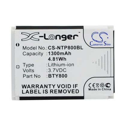Battery for CipherLab 8200 / Newland NLS-PT800 3.7V 1100mAh