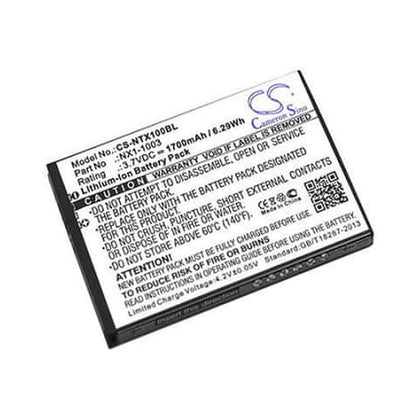 Battery for HandHeld Nautiz X1 3.7V 1700mAh