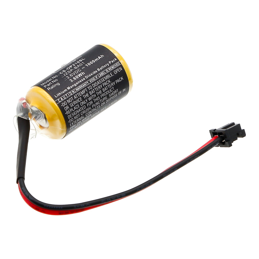 Battery for Omron Sigma II, SGDH Amplifier, SGDH ServoRack 3.6V 1000mAh