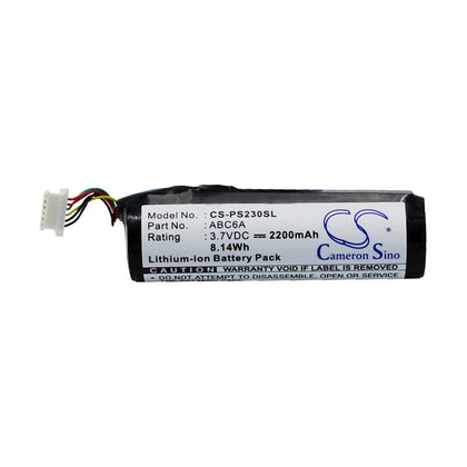 Battery for Philips PMC7230, PMC7230/17 3.7V 2200mAh