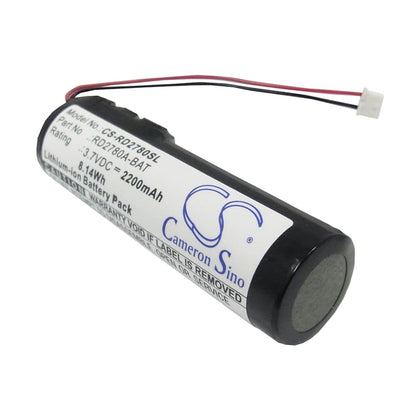 Battery for RCA Lyra Jukebox RD2780 MP3 Playmer 3.7V 2200mAh