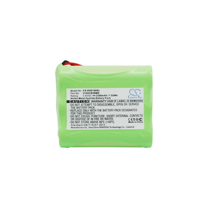 Battery for Roberts Sports Dab1, Solar Dab 1, SolarDAB radio 3.6V 2200mAh
