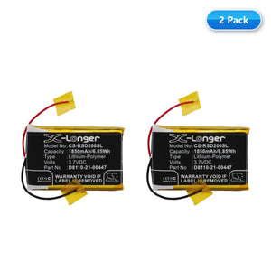 Battery for Roberts Sports Dab2 3.7V 1850mAh