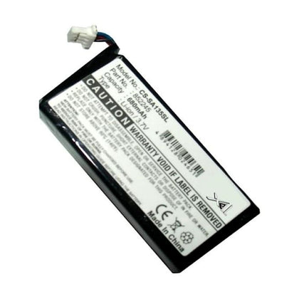 Battery for Philips GoGear HDD1835, GoGear HDD1837 3.7V 680mAh