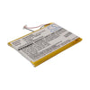 Battery for Sony NWZ-820, NWZ-A720, NWZ-A726 3.7V 650mAh