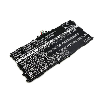 Battery for Samsung Galaxy TabPRO 10.1, Galaxy TabPRO 10.1 TD-LTE, Galaxy TabPRO 10.1 LTE-A 32GB 3.8V 6600mAh