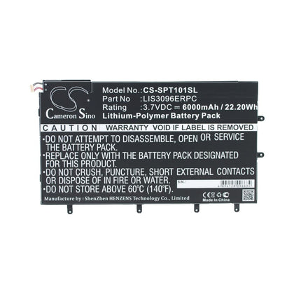 Battery for Sony SGP321, SO-03E, Xperia Tablet Z 3.7V 6000mAh