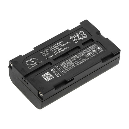 Battery for Hitachi VM-645LA, VM-945LA 7.4V 3400mAh