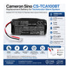 Battery for Technicolor TCHR1AZ0 3.7V 1250mAh