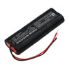 Battery for Telenot 35 973, FM 433, F1011/S 7.2V 600mAh