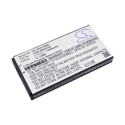 Battery for Unitech PA700, PA720, PA700MCA 3.7V 3000mAh