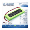 Battery for Vesta GX9ML, Composed, Vesta-046 7.2V 1500mAh