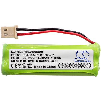 Premium Cordless Phone battery fits V Tech, 89-1348-01, 89134801, Cs6114, 2.4V, Ni-MH, 500mAh, 1.2Wh