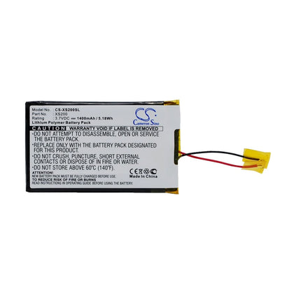 Battery for Archos Gmini XS18s, Gmini XS200, Gmini XS202 3.7V 1400mAh
