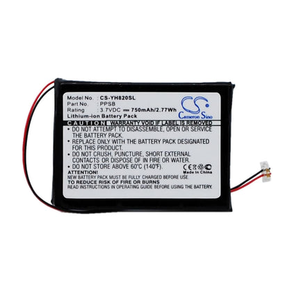 Battery for Samsung YP-820, YP-820S, YH-820MC 3.7V 750mAh