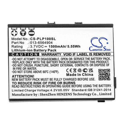 Battery for Plextalk PTP1, Pocket Daisy Player PTP1 3.7V 1500mAh