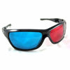 Red Blue Cyan Plastic Framed 3 D Dimensional 3D Anaglyphs Glasses