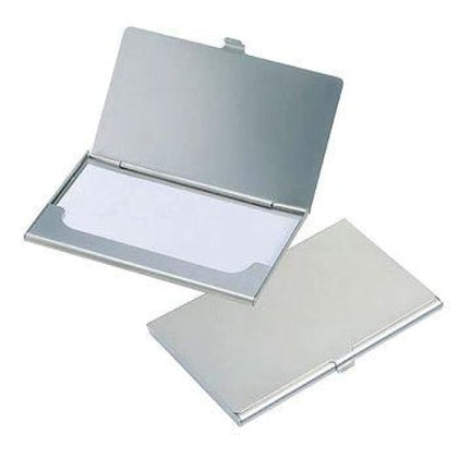 Light Metal Business Name Credit Card Case Holder Clip