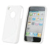 C2 Soft TPU Hard Case Cover for iPhone 4G - White