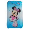 Snap On Hard Back Blue Case For iPhone 3G 3GS : Minnie