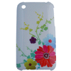 Snap On Hard Case For iPhone 3G 3GS : Colorful Flowers
