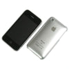 Snap-on Hard Back Cover case for Iphone 3G 3GS Silver