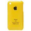 Snap-on Hard Back Cover case for Iphone 3G 3GS Yellow