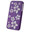 Snap-On Hard Back Cover Case for Apple Iphone 4 Purple L