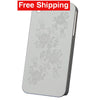 Snap-On Hard Back Cover Case for Apple Iphone 4 White Q - Free Shipping