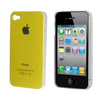 Yellow Snap-on Hard Back Cover case Apple iPhone 4G