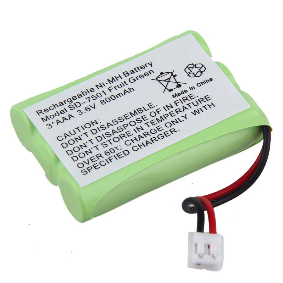 Battery for V Tech, 27910, 5822, 5829, 3.6V, 600mAh - 2.16Wh