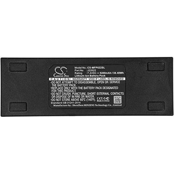 Premium Battery for Mackie J22622, FreePlay, Portable PA system 7.40V, 5200mAh - Li-ion