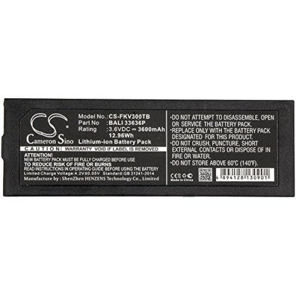 Premium Battery for Fanvision, K-ivt-300-gd-b 3.6V, 3600mAh - 2.22Wh