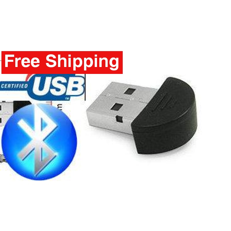 Bluetooth USB 2.0 Dongle Adapter 100m PC Laptop - Free Shipping