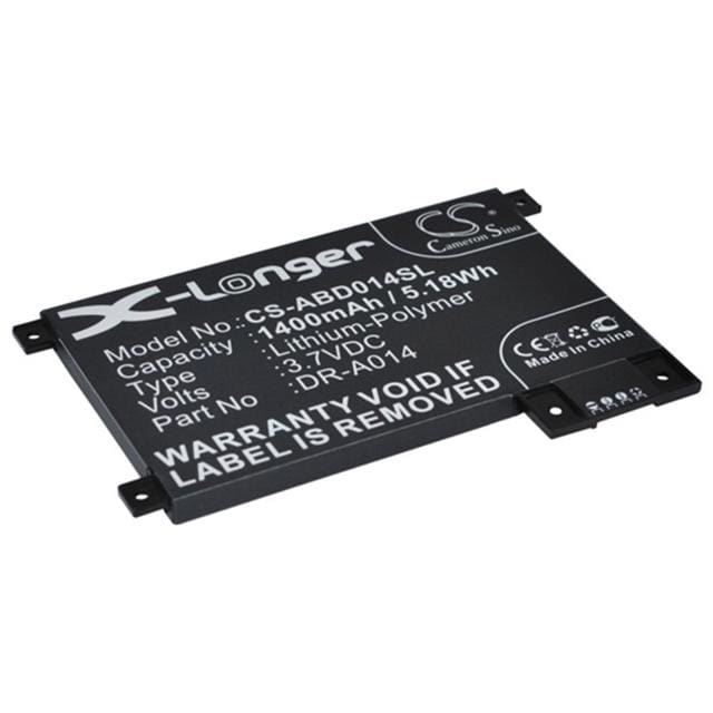 Premium Battery for Amazon Kindle Touch, D01200, Dr-a014 3.7V, 1400mAh - 5.18Wh