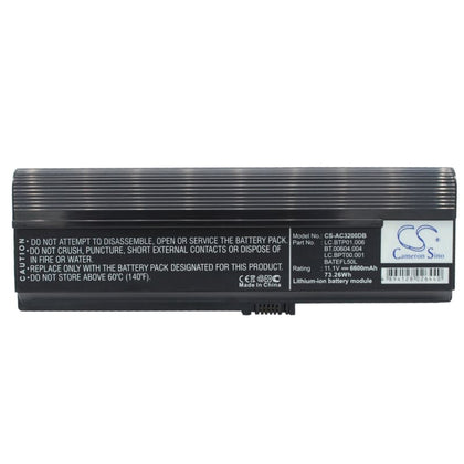 New Premium Notebook/Laptop Battery Replacements CS-AC3200DB