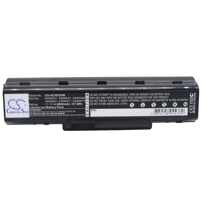 New Premium Notebook/Laptop Battery Replacements CS-AC5532HB