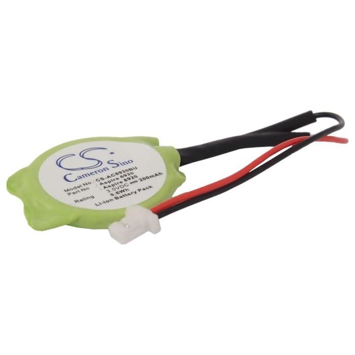 Premium Battery for Acer Aspire 6920, Aspire 6920g, Aspire 8920 3.0V, 200mAh - 0.60Wh