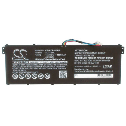 New Premium Notebook/Laptop Battery Replacements CS-ACB115NB
