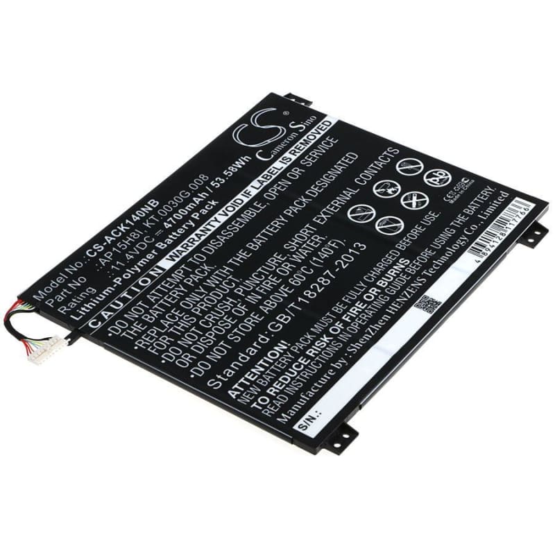 New Premium Notebook/Laptop Battery Replacements CS-ACK140NB