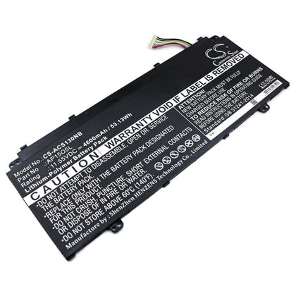 Battery for Acer, Aspire S 13, Aspire S 13 S5-371-52jr, Aspire S 13 S5-371t-58cc 11.55V, 53.13Wh - 4600mAh
