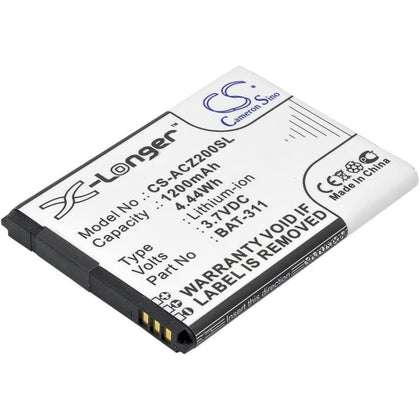 Premium Battery for Acer Liquid Z200, Z200, Liquid M220 3.7V, 1400mAh - 5.18Wh