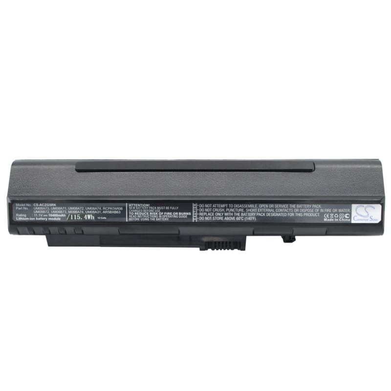 New Premium UMPC/Netbook Battery Replacements CS-ACZG5RK