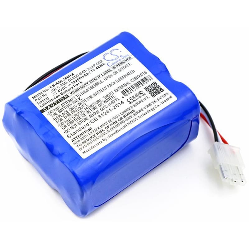 Premium Battery for At&t, Dlc-200c 7.4V, 10200mAh - 75.48Wh